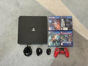 PS4 PRO 1 TB ‼️AKO NOVÁ‼️