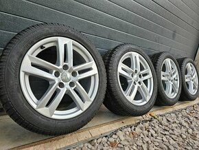 Zimná Sada AUDI A4 B8, B9+DUNLOP 225/50 R17 - 1