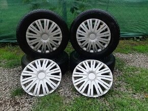 Predám Plechové disky na Zimných Pneu 195/65R15 5x112