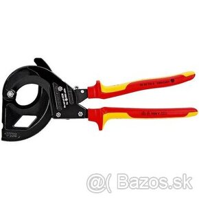 KNIPEX 95 36 315 A štiepacie kliešte na káble s račňou