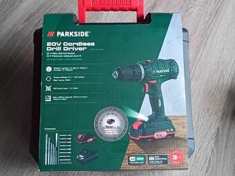 PARKSIDE® Aku vrtacka skrutkovač 20 V PABS 20-Li G8 - 1