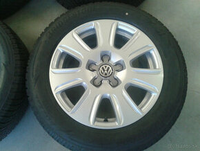 ALU disky 5x112 R16 6,5J ET33 ORIGINAL AUDI VOLKSWAGEN - 1