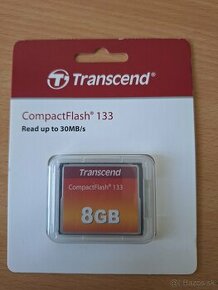 Transcend-CompactFlash 133  30MB/s 8GB