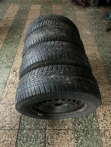 Predám zimné pneumatiky 215/60r16 na diskoch 5x108