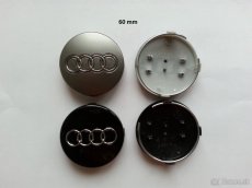 AUDI -stredové krytky hliník. disku 60, 61, 68mm