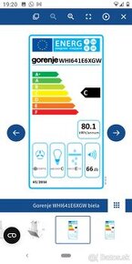 Gorenje WHI 641E6XVW odsávač par