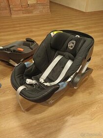 Cybex vajičko ATON 5 + zakladňa Isofix + Zrkadlo