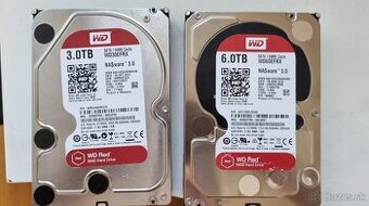 3TB a 6TB HDD WD RED