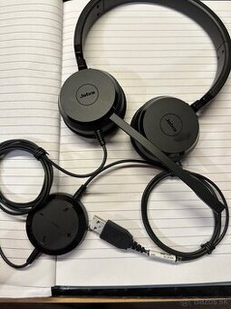 Slúchadla Jabra Evolve 20 MS Stereo USB-SE - 1