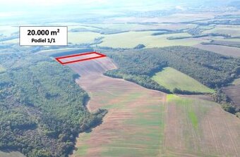 Trebušovce – 20.000 m2 ORNÁ PÔDA podiel 1/1 – Predaj