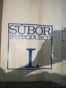 RETRO SÚBOR REPRODUKCII OBRAZOV SLOVENSKÝCH MALIAROV