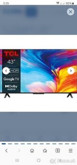 Tv TCL 43P635.