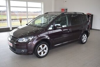 Volkswagen Touran 2,0 TDI 103 kW, 7-míst, NAVI,