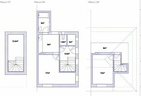 Na predaj 2. izb. rodinný dom, pozemok 321 m2, Handlová - 1