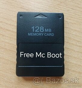 PS2 Memory Karta 128MB ( Fee McBoot)