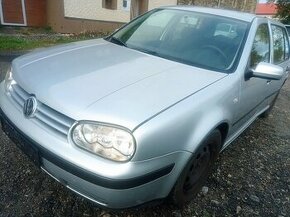 VW Golf IV 1,9TDI 66kW ALH - náhradní díly 129 000km - 1