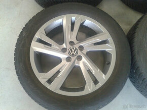 ALU disky 5x100 R17 6,5J ET39 ORIGINAL VOLKSWAGEN T-CROSS - 1