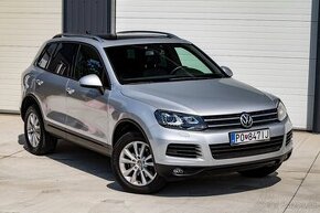 VW Touareg 3,0 V6 TDI 8AT (webasto, panoráma,el.ťažné, koža)