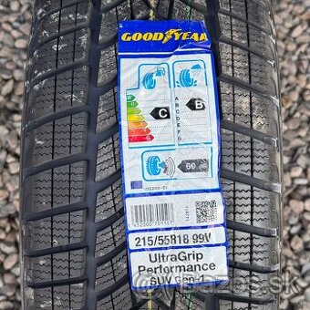 215/55/18 - 4ks Goodyear zimní sada pneu