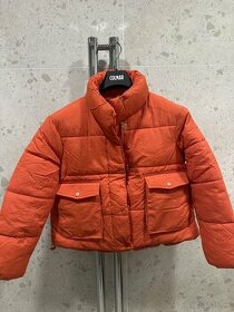 damska bunda nová oranžová - 1