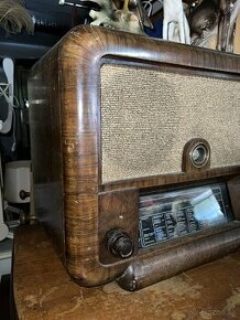 Retro starožitné radio
