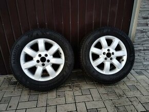 Hliníkové disky + zimné pneu 225/65 R17 Kumho