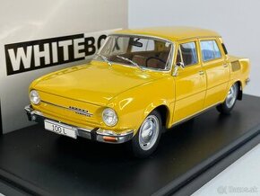 ŠKODA 100L žltá - WhiteBox 1/24