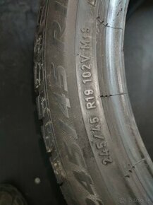 Zimne Pirelli Sottozero 3, RUN FLAT, 245/45/r19, 102V. 4ks