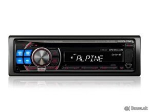 Autoradio Alpine CD mechanika Bluetooth RDS eurokoncovky