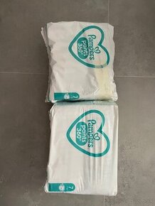 Plienky pampers pants 7 38ks + cca 35 v otvorenom baliku