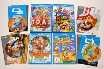 Hry pre Nintendo WiiU Lego, Mario Kart, Super Mario... - 1