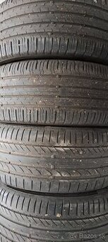 Predám 4ks jazdené letné 235/45r18-94W Continental 2+2modely