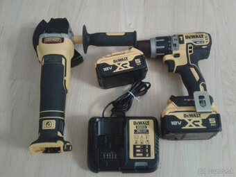 Uhlova bruska Dewalt - set