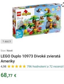 Lego duplo divoké zvieratka