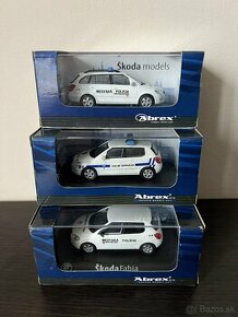 Skoda Fabia - Mestska Policia BA 2x, Celni sprava 1x 1:43