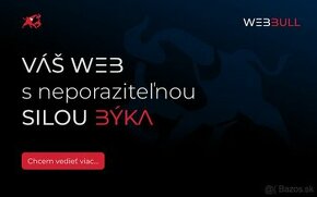 Webstránka alebo e-shop na mieru podľa požiadaviek.