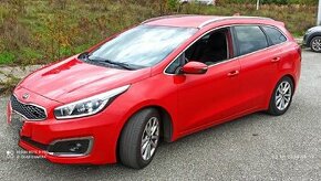 KIA Ceed SW 1.6 benzín 1 Majiteľ NAVIGACIA rok 12/2017