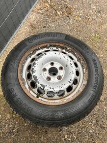 Zimný set VW 5x112, 195/65 R15 Continental TS870