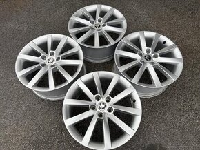 ORIGINAL ŠKODA OCTAVIA 3 disky 5x112 R18 ,,Alaris,,