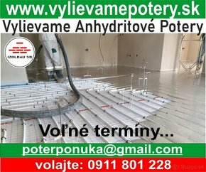 Anhydritový poter - Voľné terminy,,,10 - 1