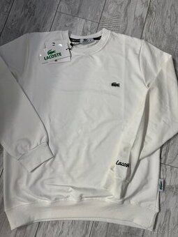 Lacoste mikina biela