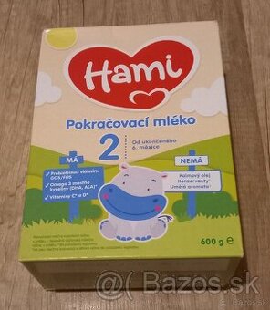 Hami pokračovacie mlieko