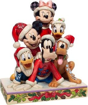 Enesco Jim Shore Disney Traditions Vianočná figúrka Mickey M