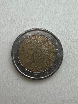 2 Euro Dante Alighieri 2002 minca