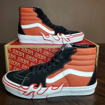 Vans sk8-hi flame