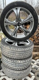 17ky 5 x 112, 6 mm letné pneu 225/45/17, VW,Audi,Škoda,Seat - 1