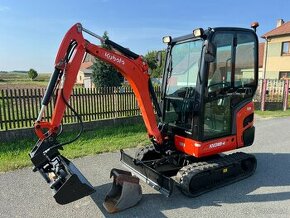 Minibagr Kubota KX018-4 hyd.podpozek+ hyd.svahovka