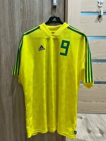 Adidas Tanipc Icon Jersey 9 Yellow Brazil