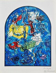 MARC CHAGALL - Dan (1990) (Jeruzalem okná) (CERTIFIKÁT)