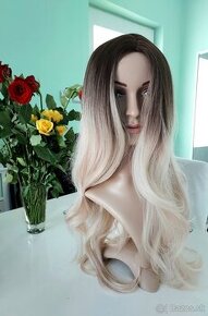 Blond ombre parochňa + čiapka